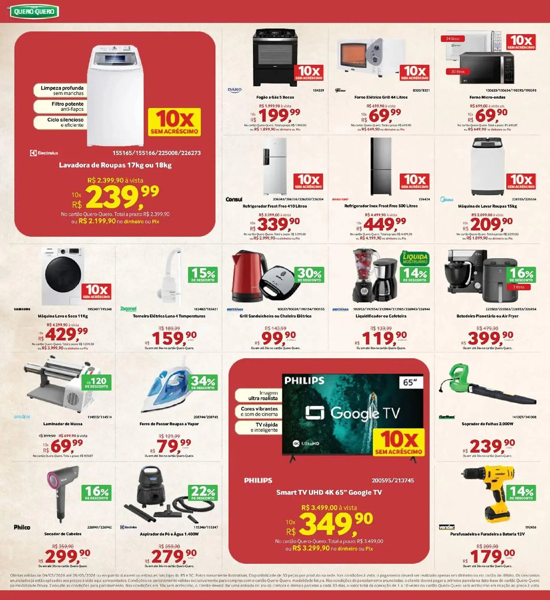 Encarte de Folheto Quero Quero 4 de maio até 10 de maio 2026 - Pagina 2