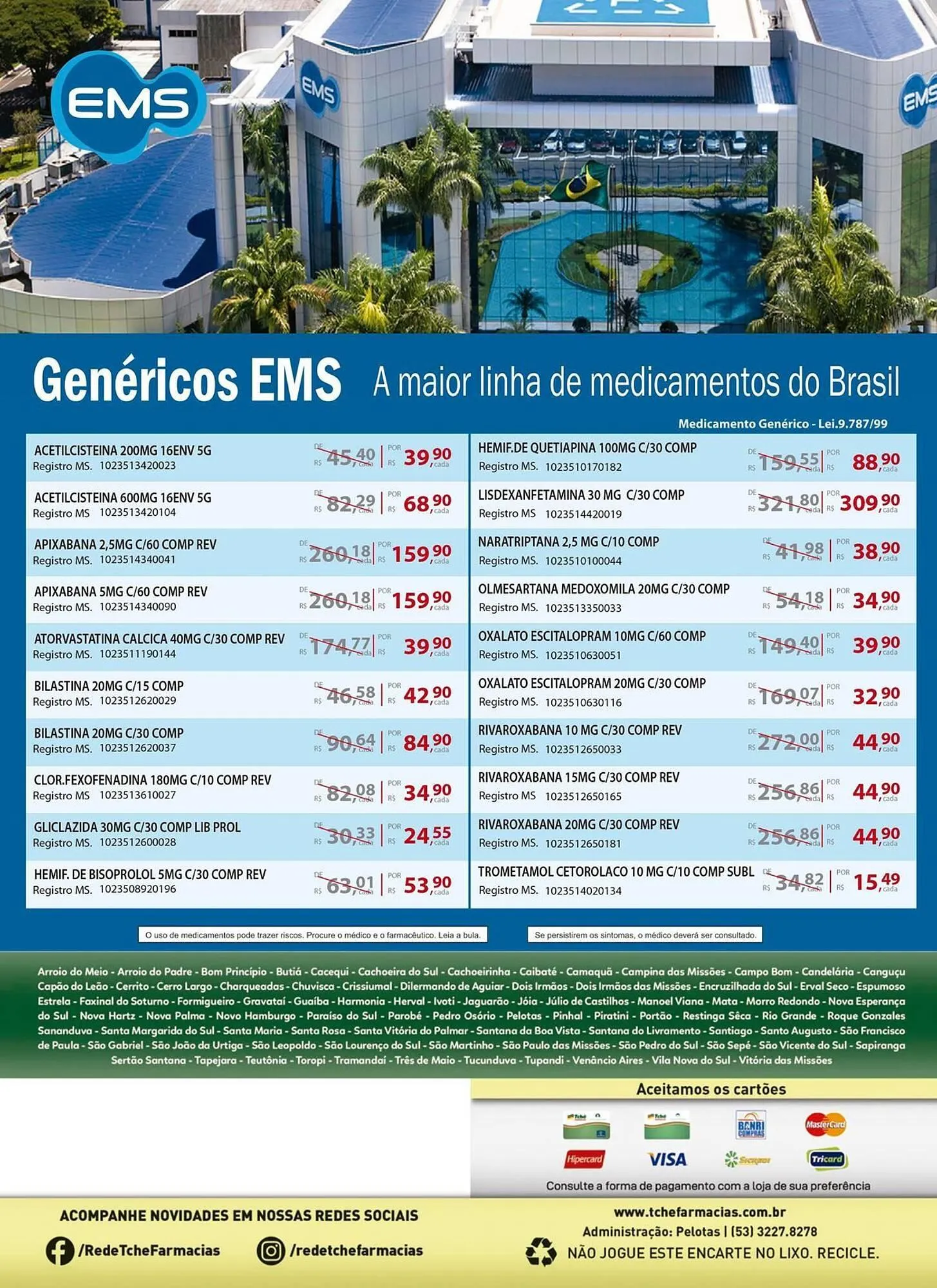 Encarte de Catálogo Tchê Farmácias 1 de junho até 30 de junho 2025 - Pagina 8