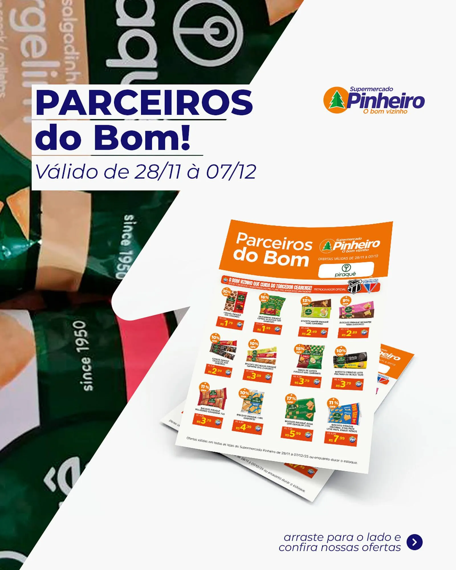 Encarte de Encarte Pinheiro Supermercado 28 de novembro até 7 de dezembro 2025 - Pagina 1