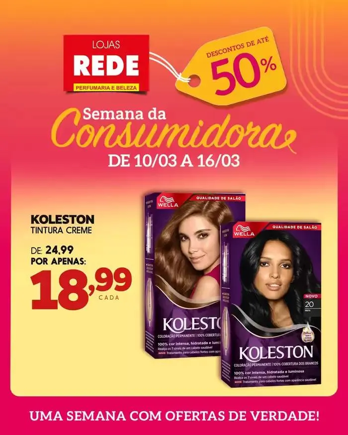 Encarte de Encarte Lojas Rede 10 de março até 16 de março 2025 - Pagina 6