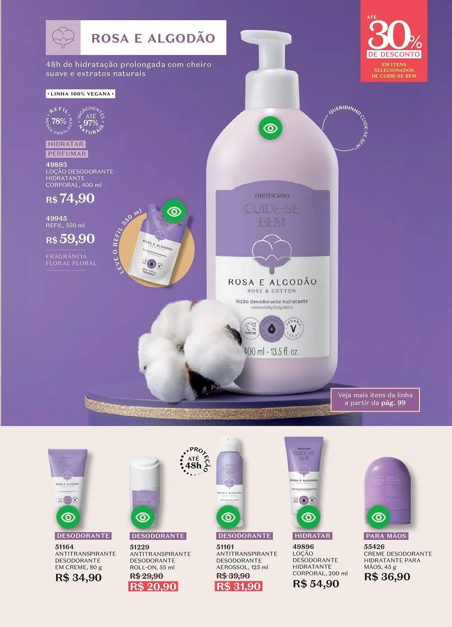 Encarte de Catálogo O Boticário 13 de abril até 10 de maio 2026 - Pagina 99