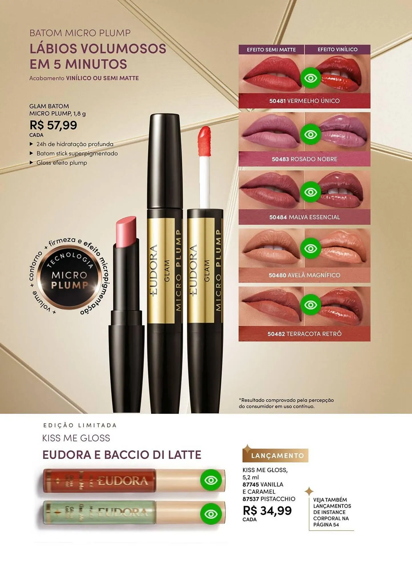 Encarte de Catálogo Eudora 8 de outubro até 8 de novembro 2025 - Pagina 88