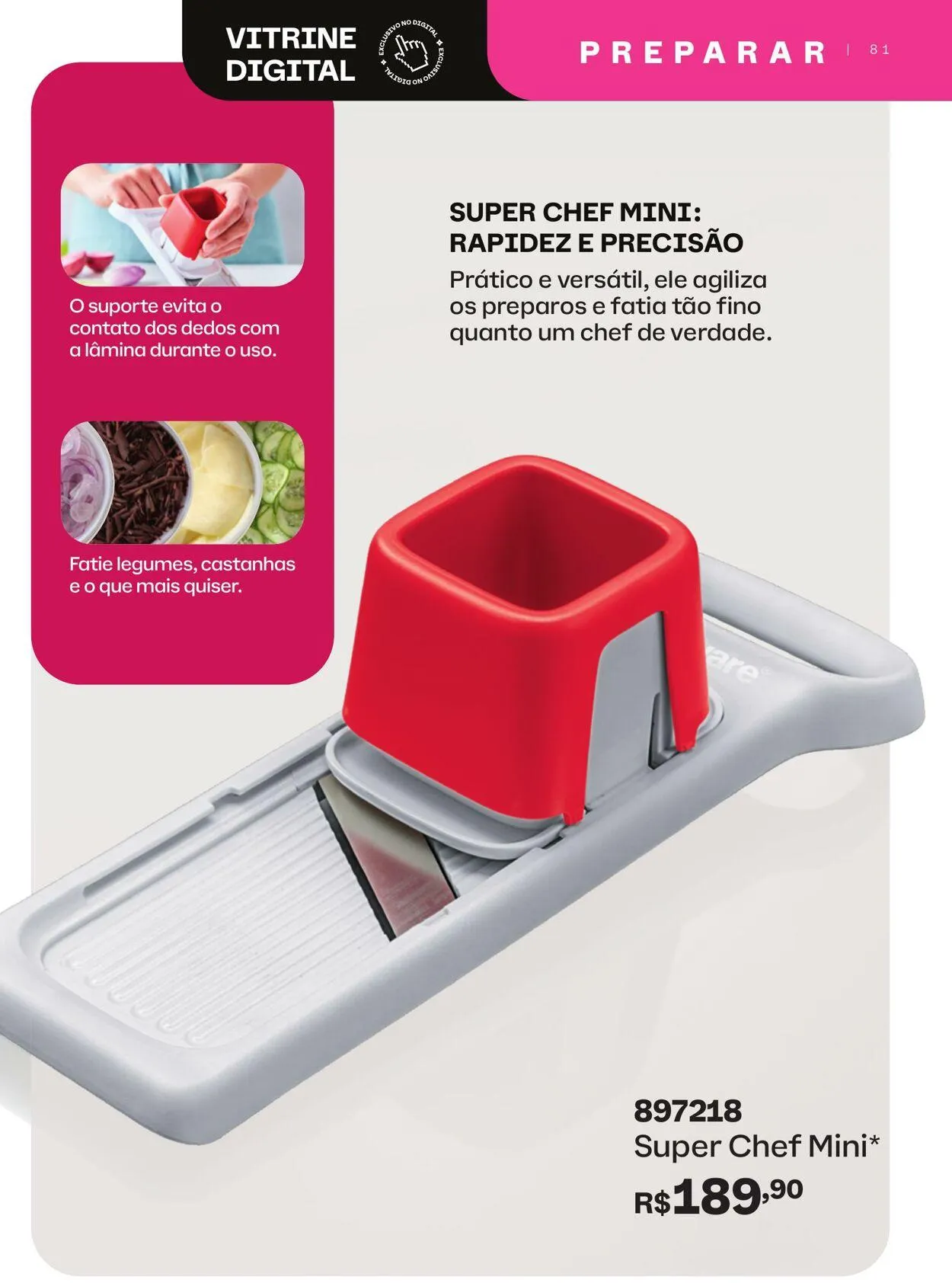 Encarte de Tupperware 1 de maio até 31 de maio 2025 - Pagina 81