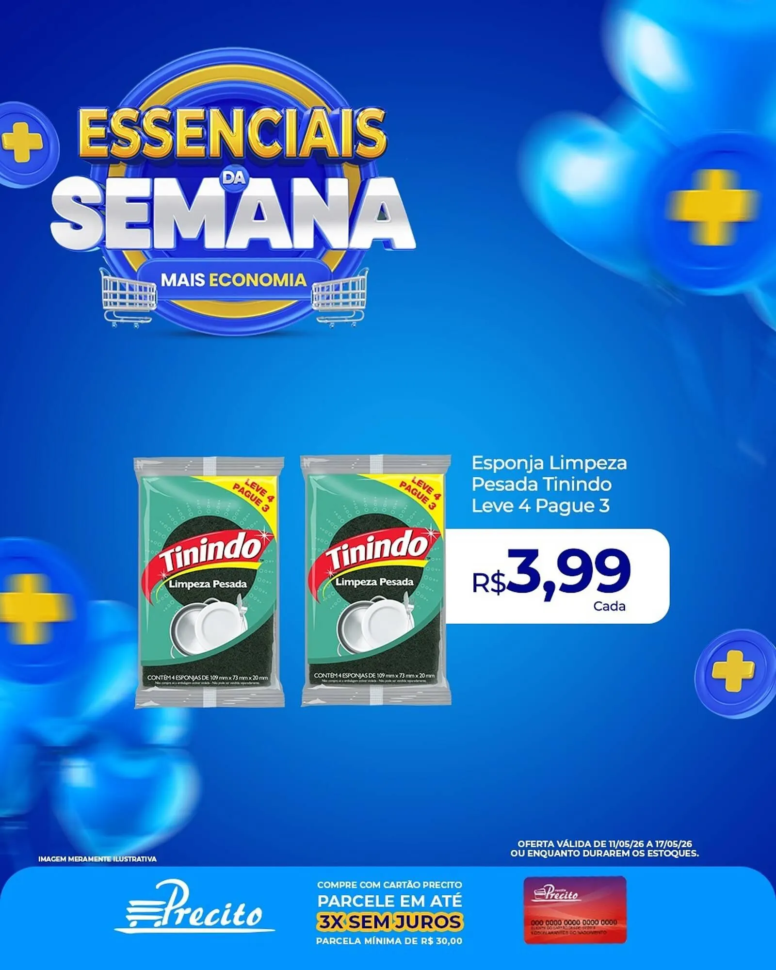 Encarte de Catálogo Supermercado Precito 11 de maio até 17 de maio 2026 - Pagina 47