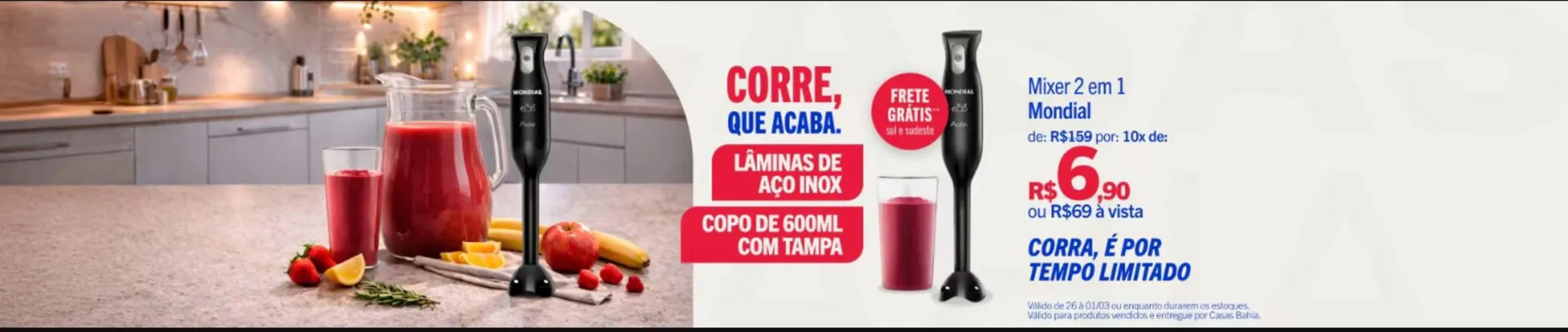 Encarte de Catálogo Casas Bahia 27 de fevereiro até 11 de março 2026 - Pagina 3