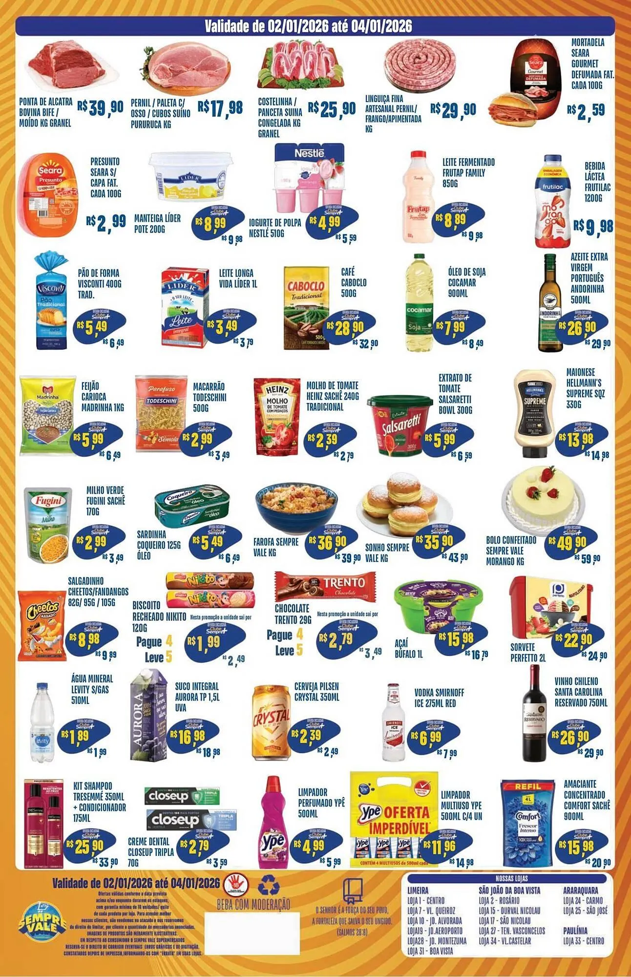 Encarte de Catálogo Sempre Vale Supermercados 2 de janeiro até 1 de abril 2026 - Pagina 2