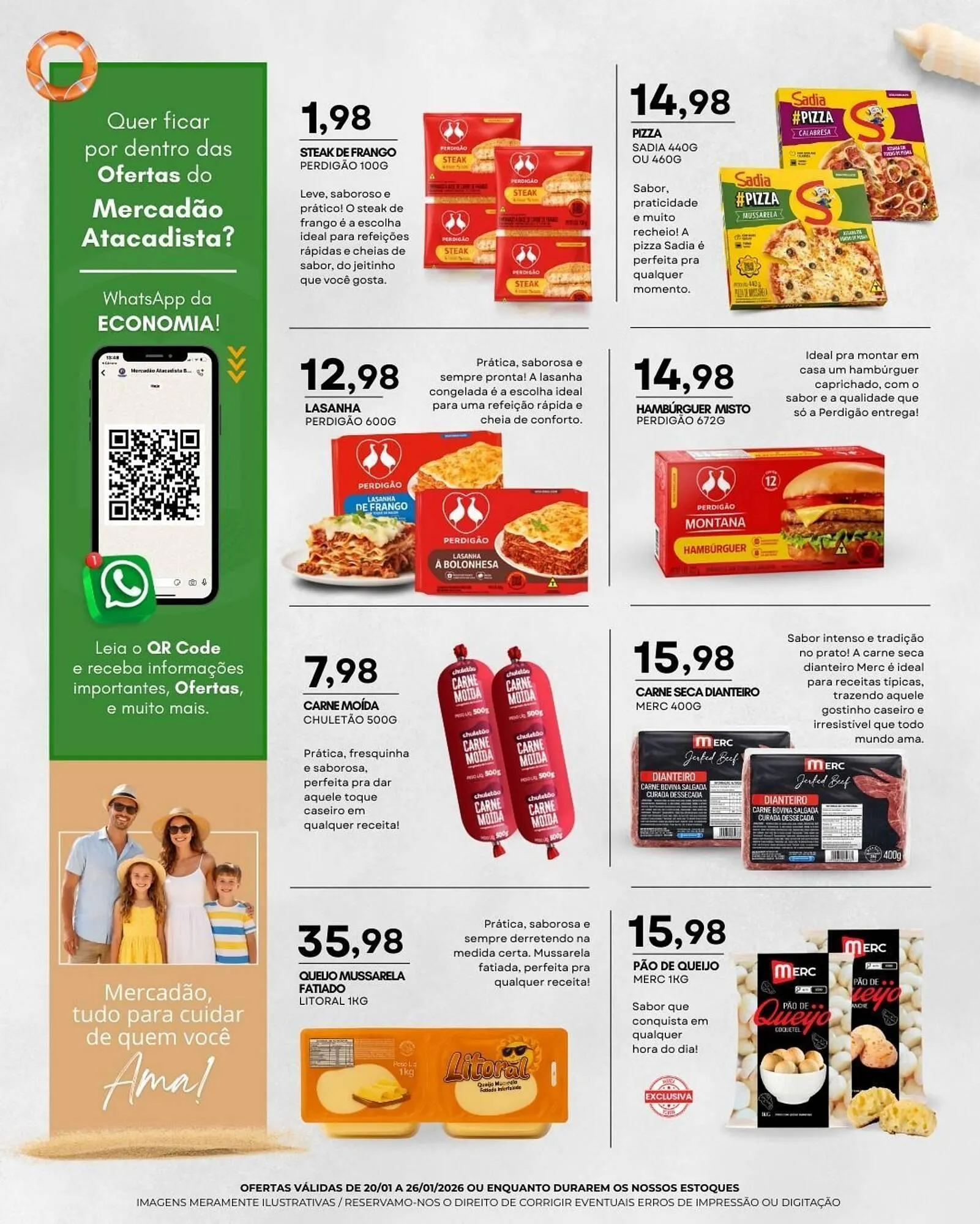 Encarte de Folheto Mercadão Atacadista 20 de janeiro até 26 de janeiro 2026 - Pagina 8