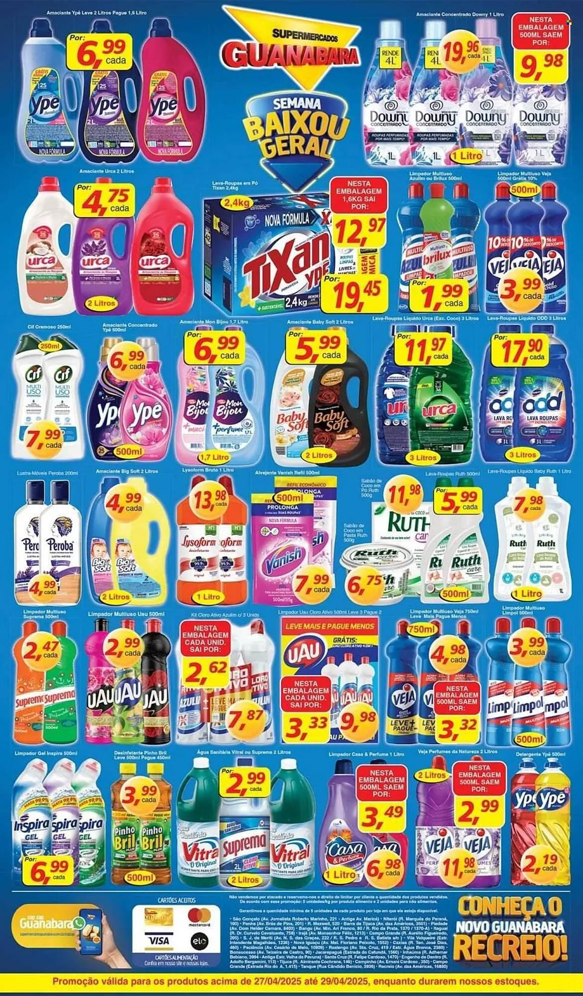 Encarte de Catálogo Supermercados Guanabara 27 de abril até 29 de abril 2025 - Pagina 8