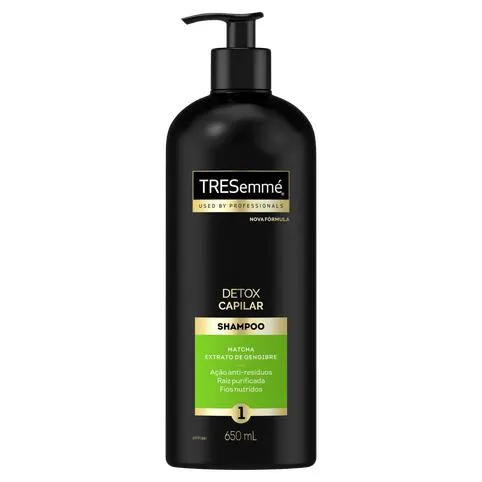 Shampoo Tresemmé Detox Capilar Frasco 650ml