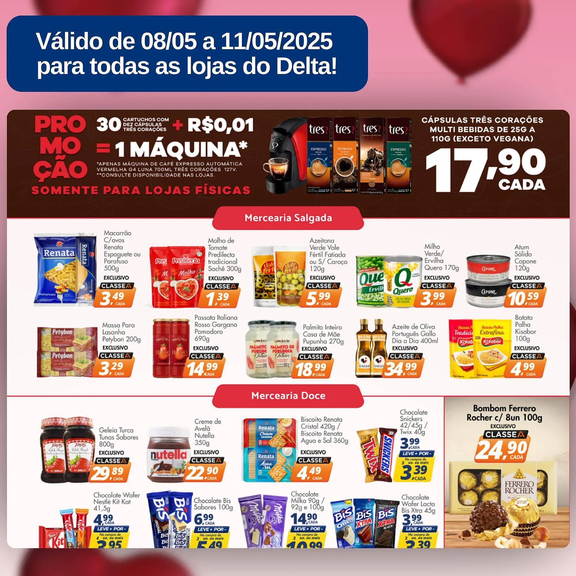 Encarte de Catálogo Delta Supermercados 8 de maio até 11 de maio 2025 - Pagina 3