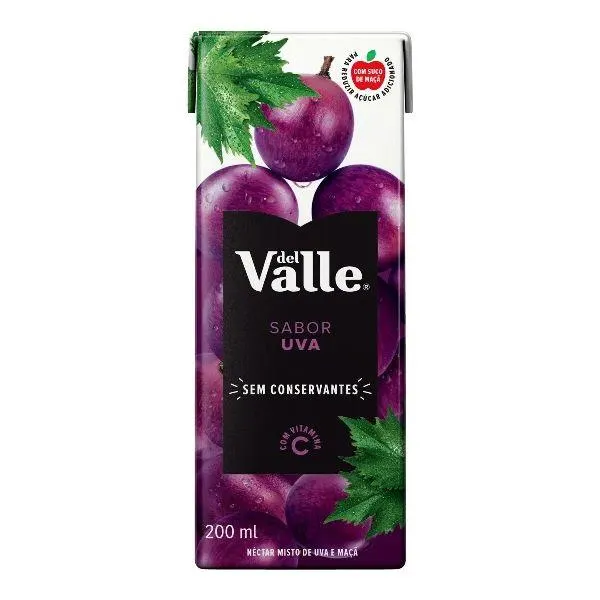 Suco Del Valle Néctar de Uva 200ml 1 UN