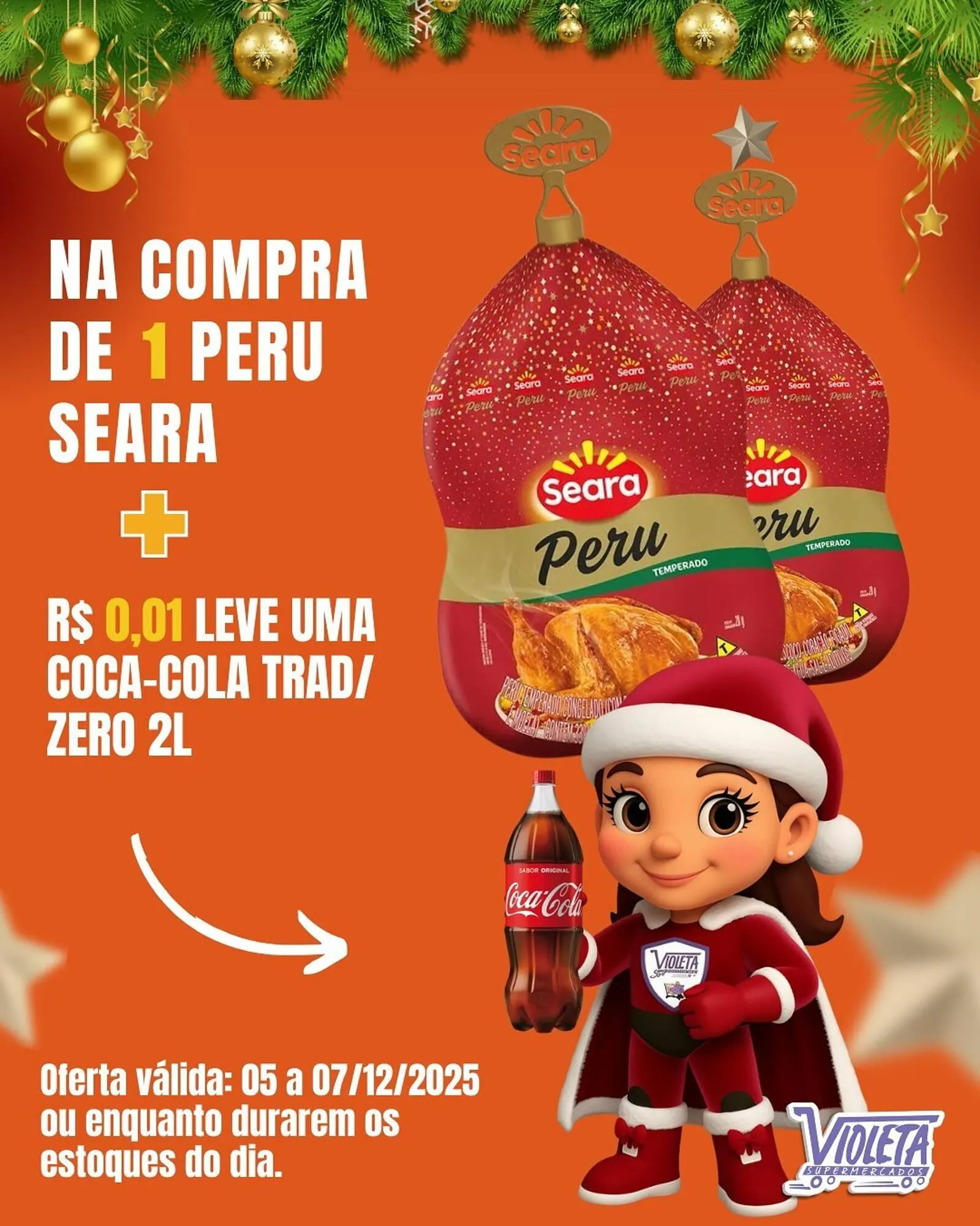 Encarte de Catálogo Violeta Supermercados 5 de dezembro até 7 de dezembro 2025 - Pagina 2