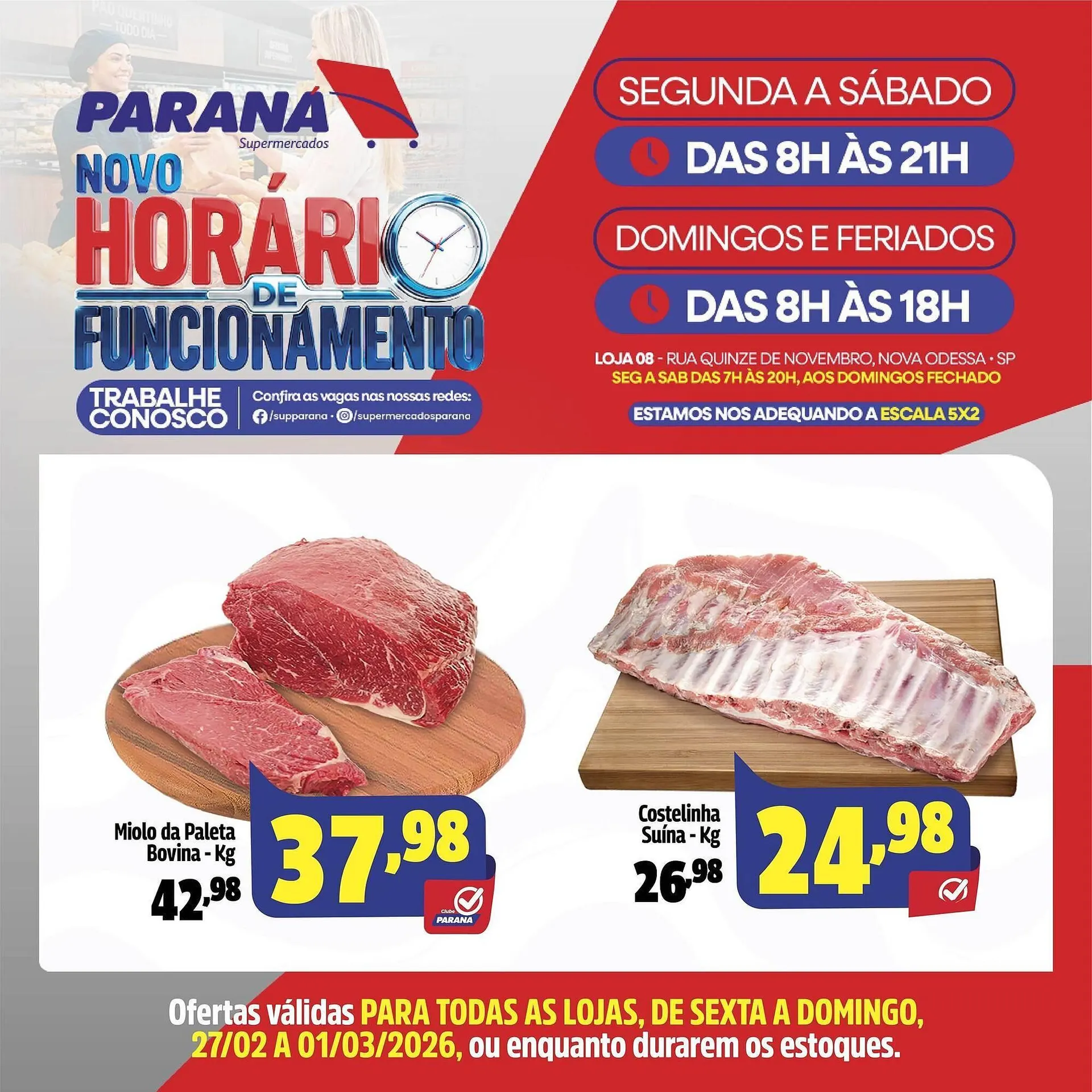 Encarte de Folheto Supermercado Paraná 27 de fevereiro até 1 de março 2026 - Pagina 3