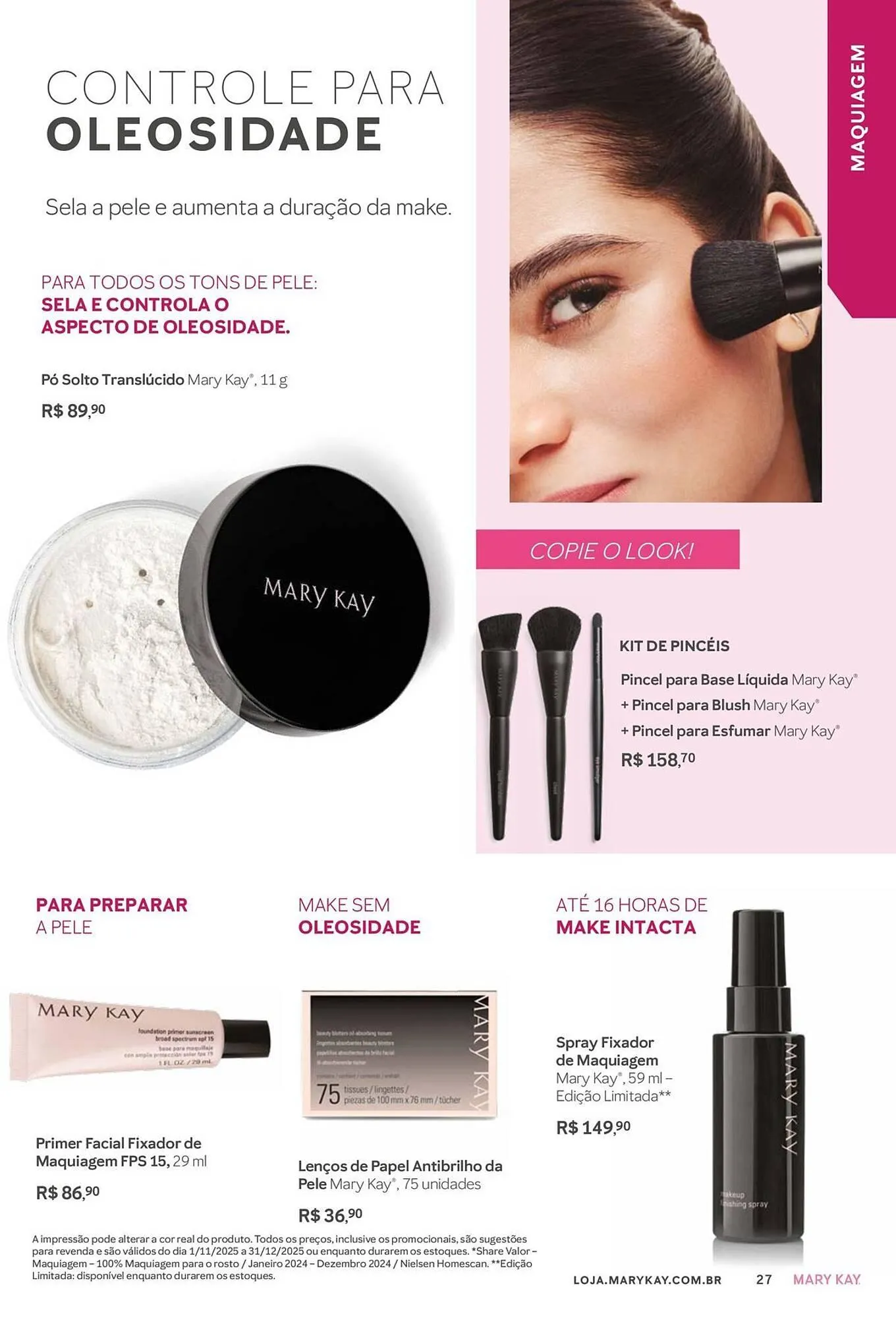 Encarte de Revista Mary Kay 1 de novembro até 31 de dezembro 2025 - Pagina 27