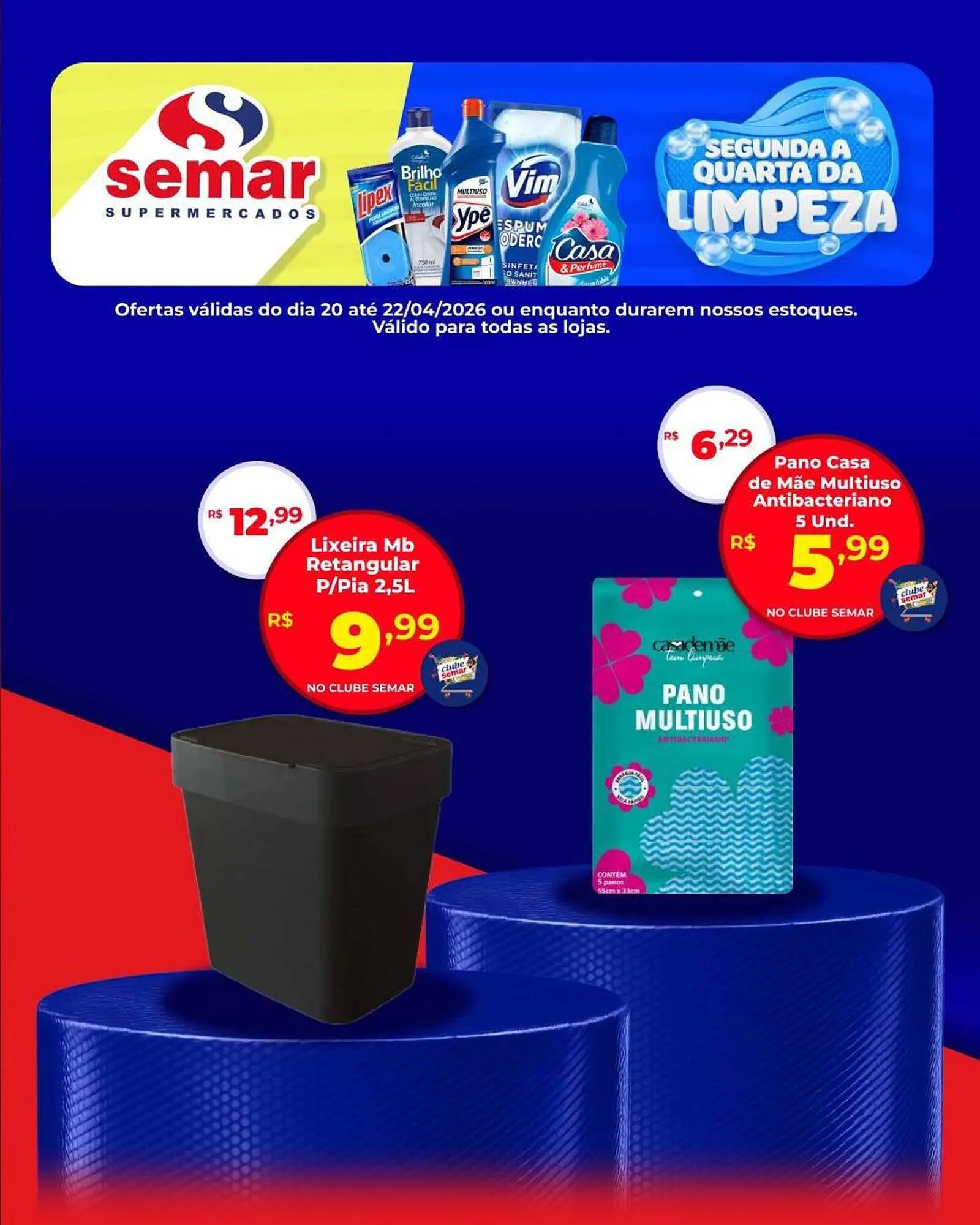 Encarte de Folheto Semar Supermercado 20 de abril até 22 de abril 2026 - Pagina 5
