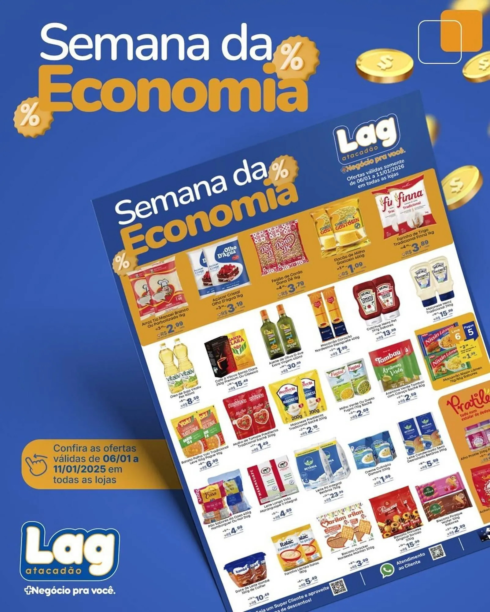 Encarte de Encarte Super Lagoa 6 de janeiro até 11 de janeiro 2026 - Pagina 1