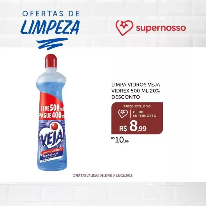 Encarte de Encarte Super Nosso 28 de janeiro até 12 de fevereiro 2025 - Pagina 6