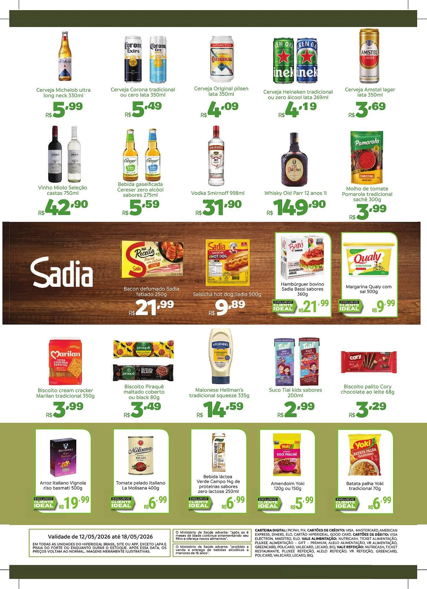 Encarte de Catálogo Hiperideal Supermercados 12 de maio até 18 de maio 2026 - Pagina 3