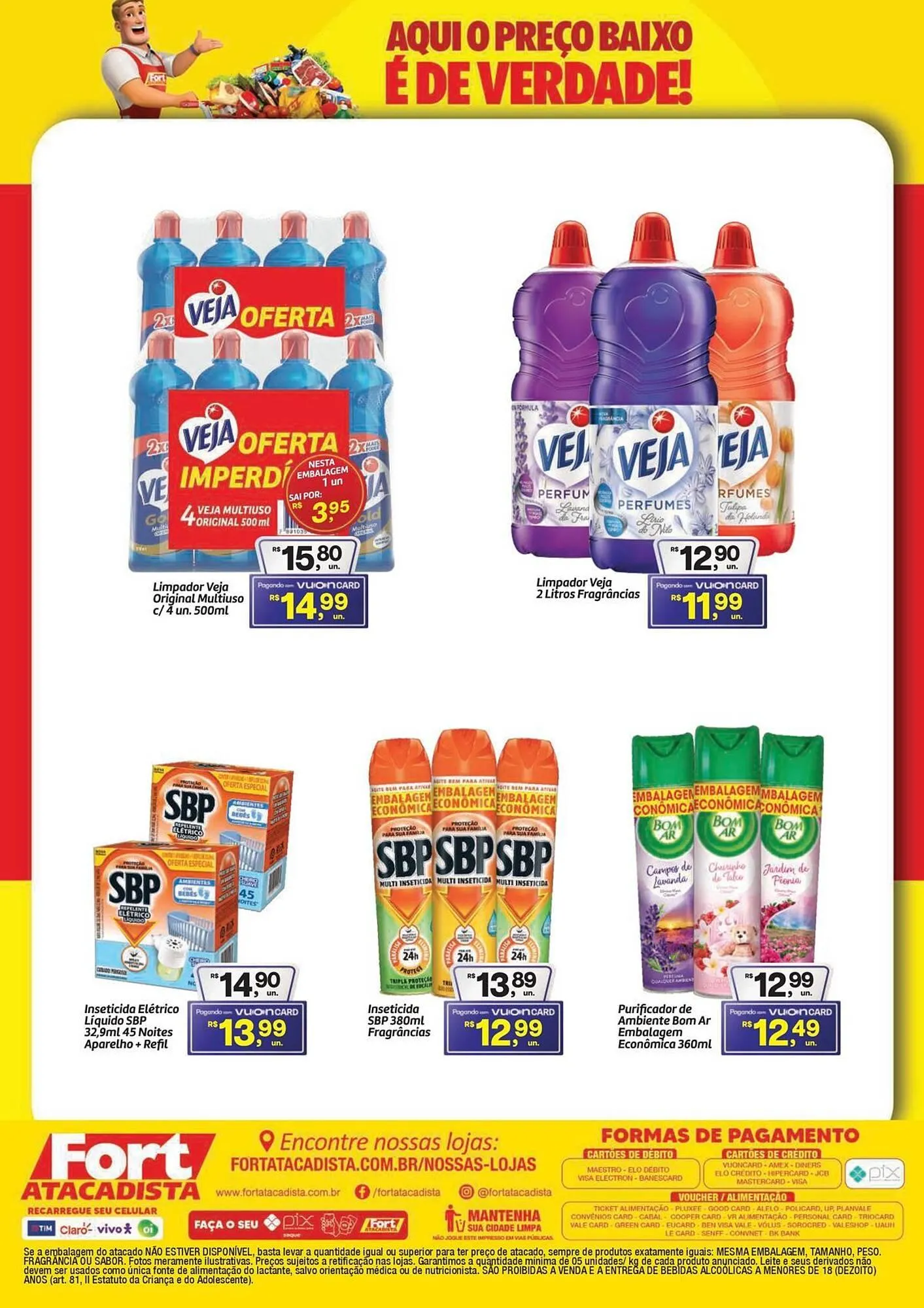Encarte de Tabloide Fort Atacadista 28 de outubro até 31 de outubro 2025 - Pagina 2