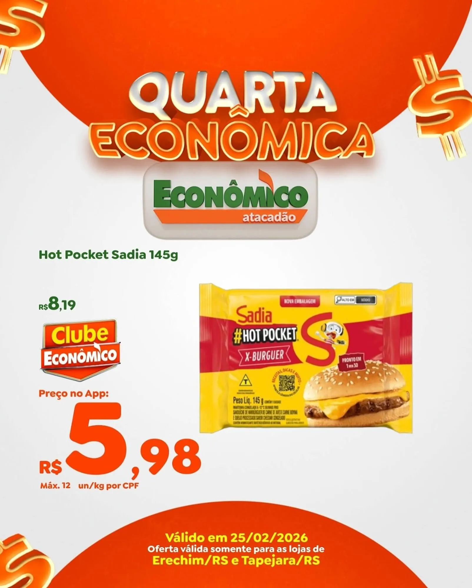 Encarte de Catálogo Econômico Atacadão 25 de fevereiro até 25 de fevereiro 2026 - Pagina 2