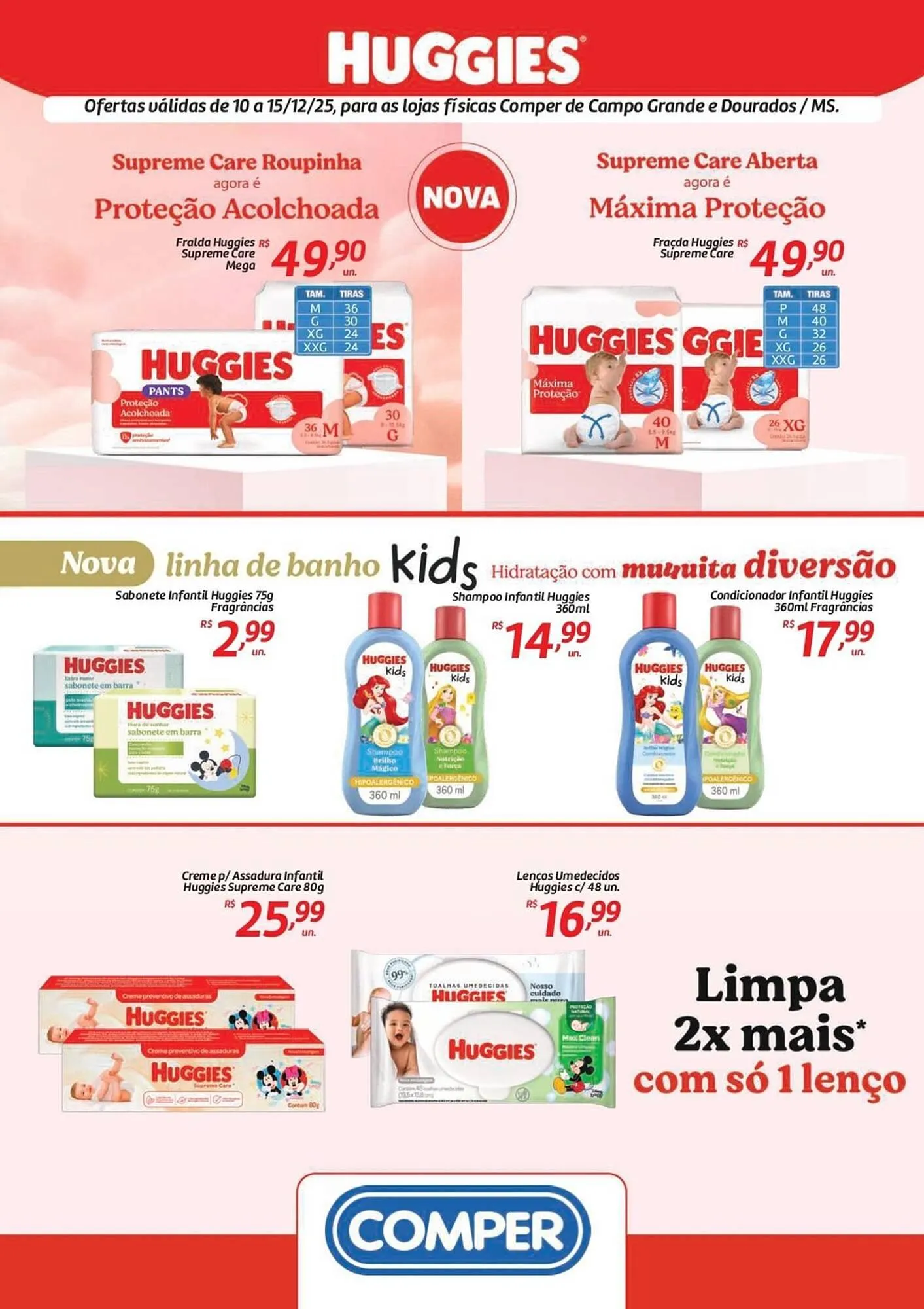 Encarte de Folheto Comper 10 de dezembro até 15 de dezembro 2025 - Pagina 1
