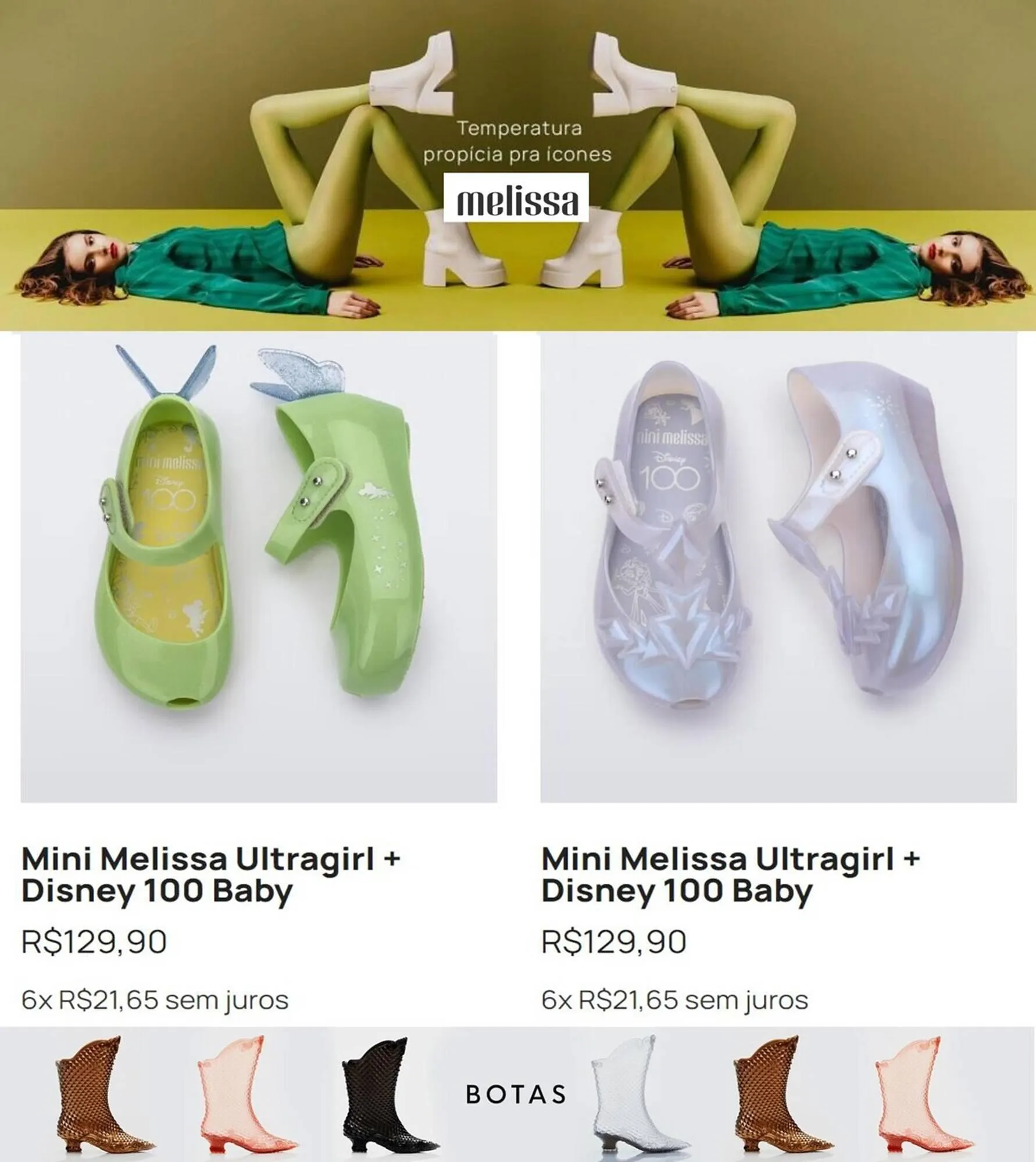 Encarte de Catálogo Melissa 13 de junho até 13 de julho 2023 - Pagina 4