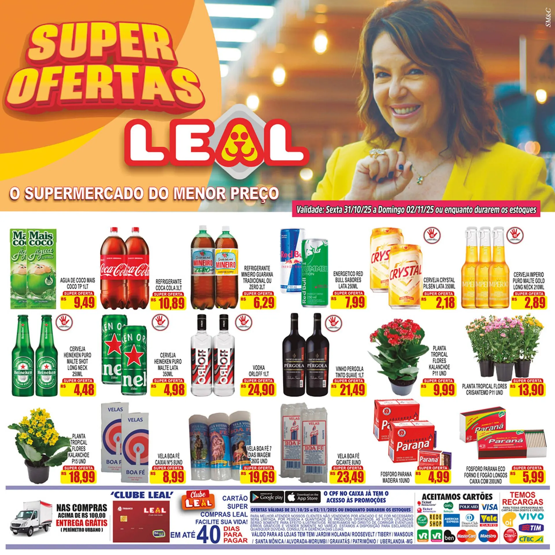 Encarte de Folheto Supermercado leal 31 de outubro até 2 de novembro 2025 - Pagina 3
