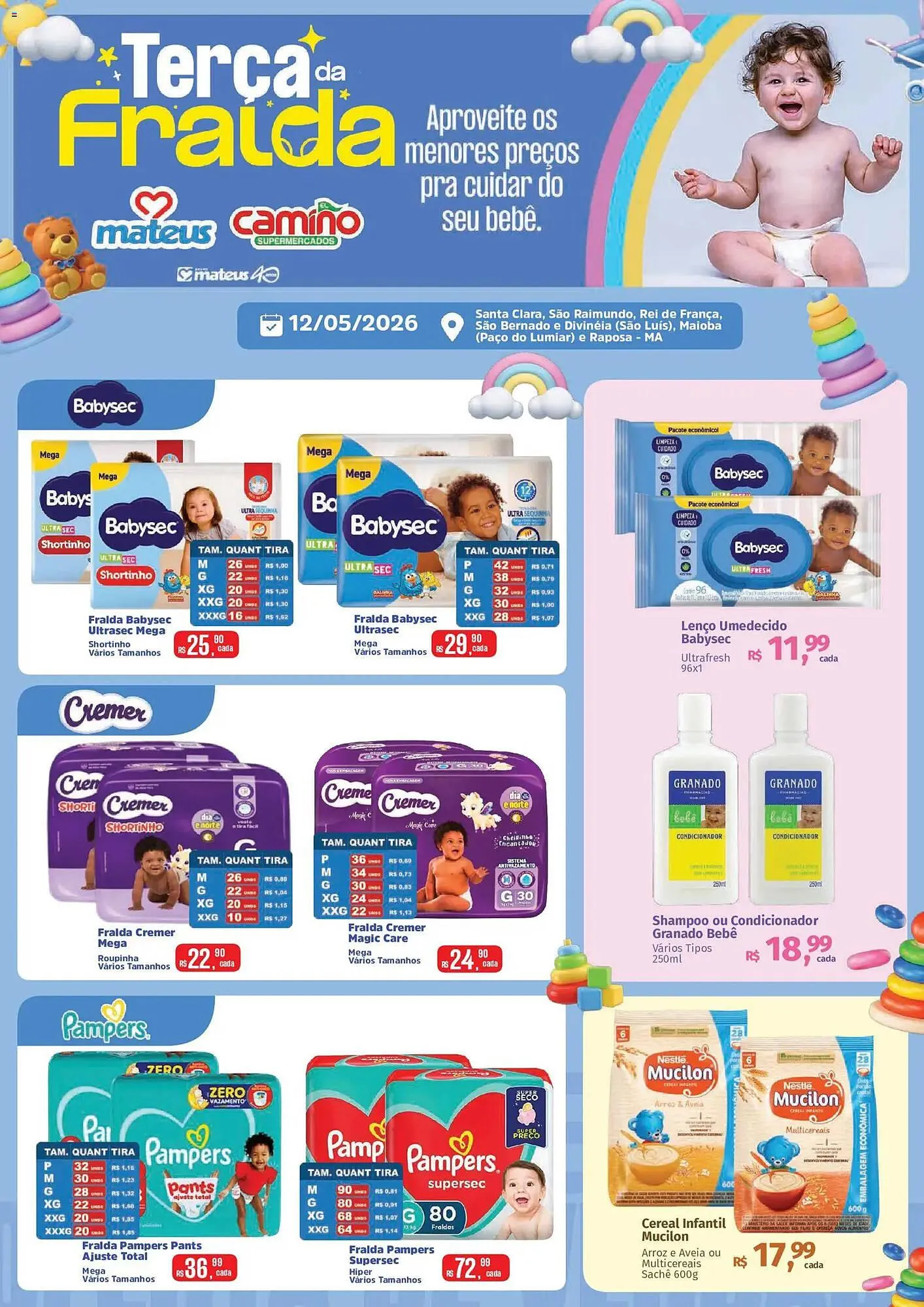 Encarte de Catálogo Supermercados Mateus 12 de maio até 12 de maio 2026 - Pagina 1