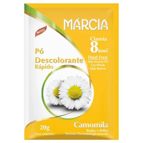 Pó Descolorante Márcia Camomila 20g