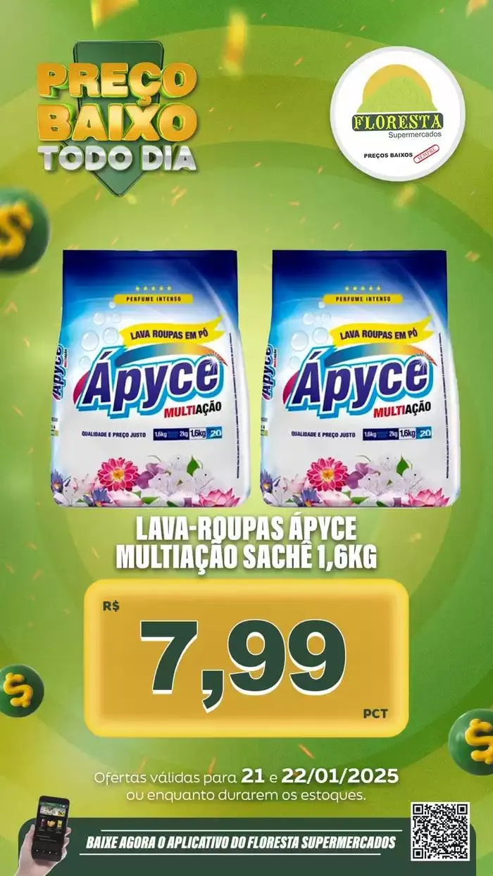 Encarte de Catálogo Floresta Supermercados 21 de janeiro até 22 de janeiro 2025 - Pagina 24