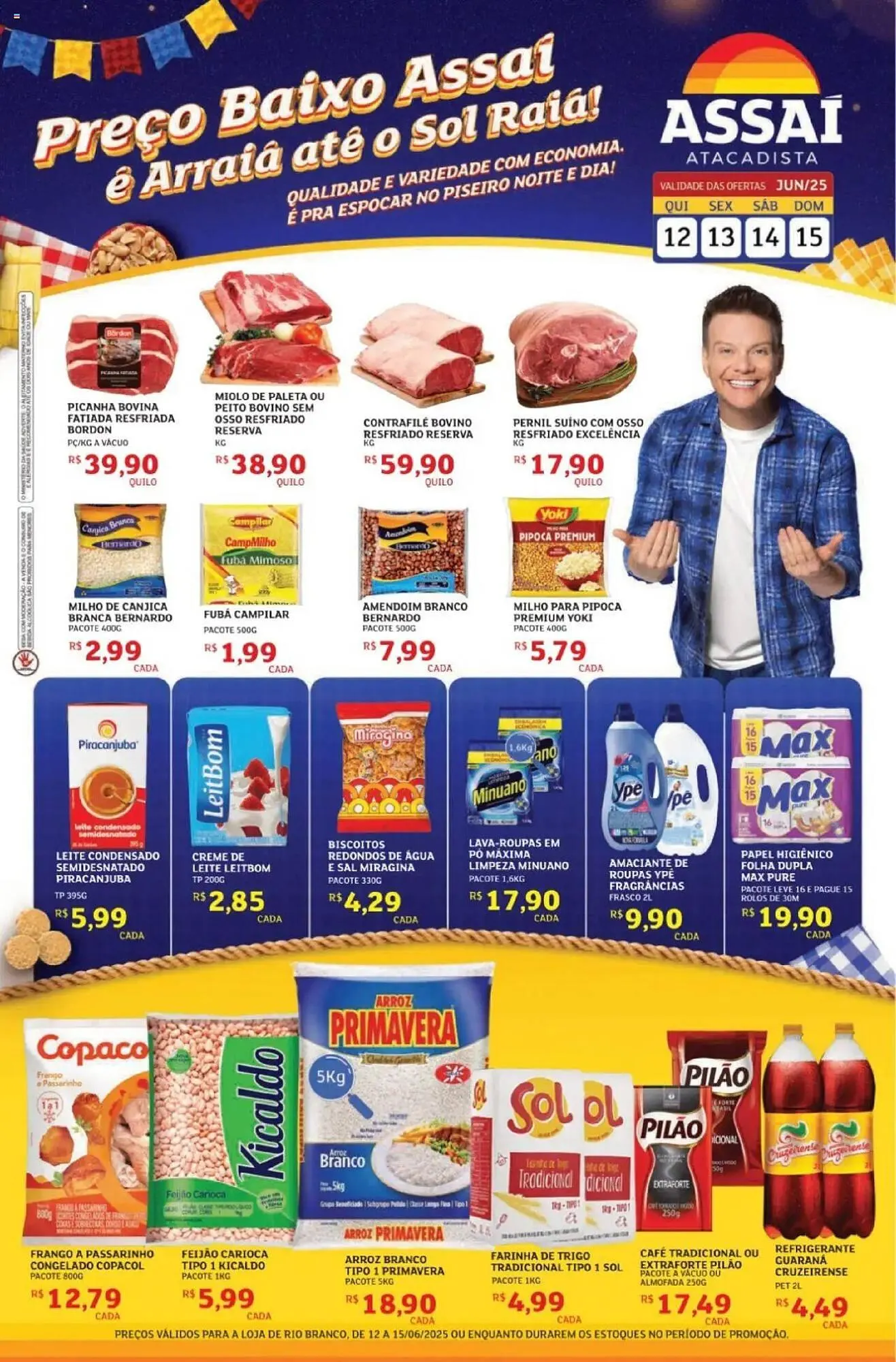 Encarte de Catálogo Assaí Atacadista 12 de junho até 16 de junho 2025 - Pagina 1