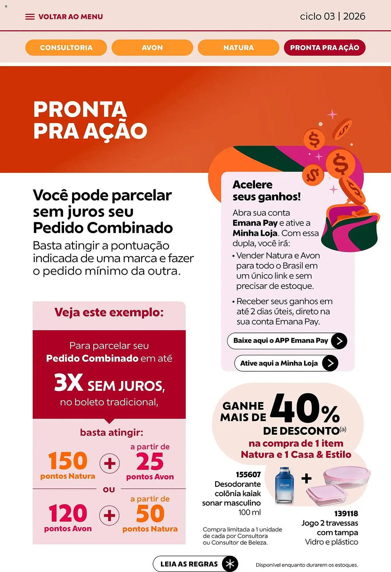 Encarte de Catálogo Avon 15 de janeiro até 12 de fevereiro 2026 - Pagina 45