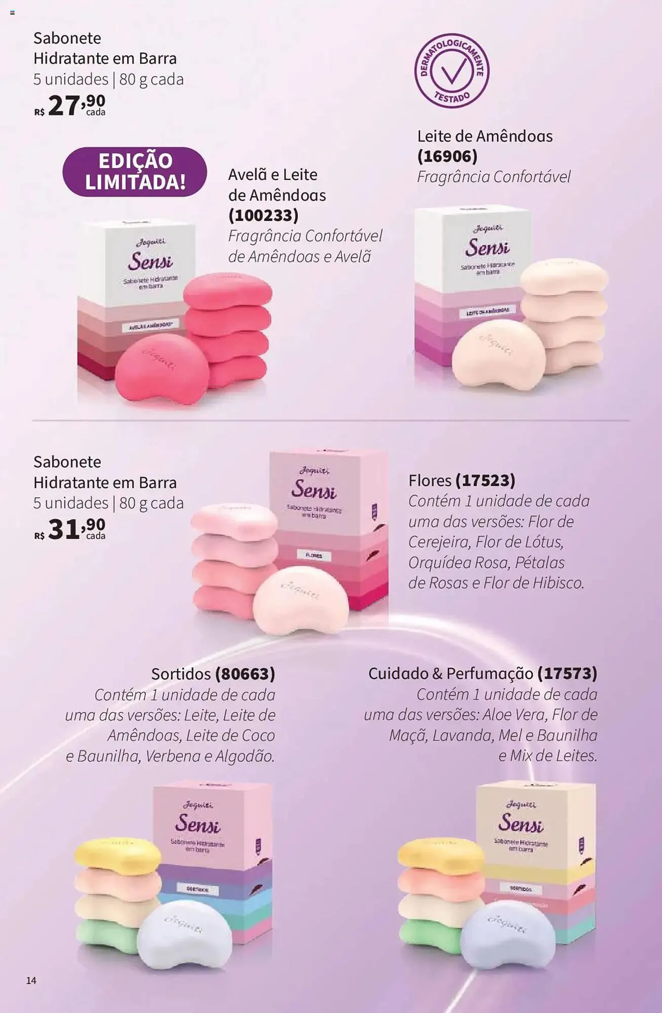 Encarte de Catálogo Jequiti 19 de setembro até 10 de outubro 2025 - Pagina 14