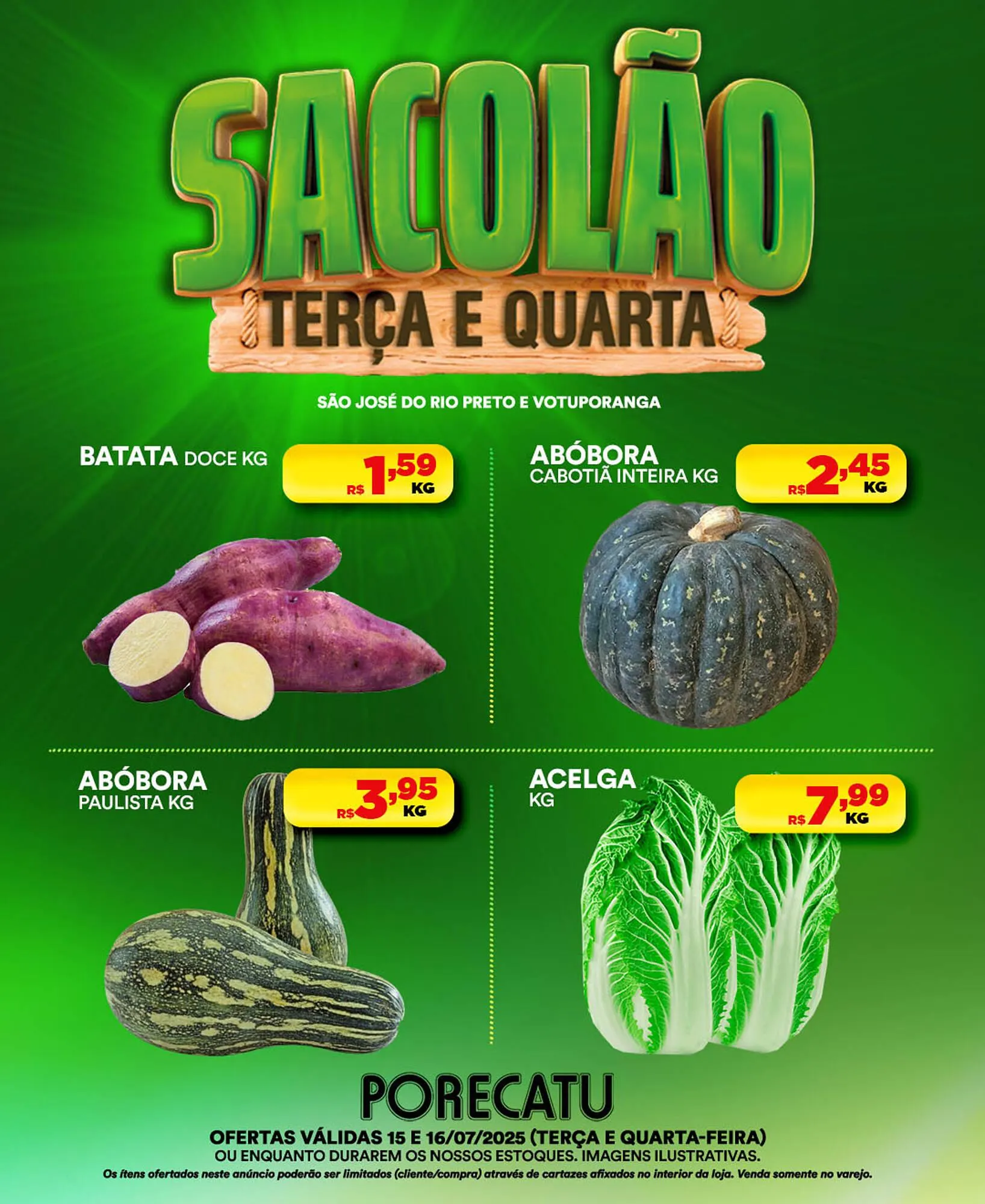 Encarte de Catálogo Supermercado Porecatu 15 de julho até 16 de julho 2025 - Pagina 5