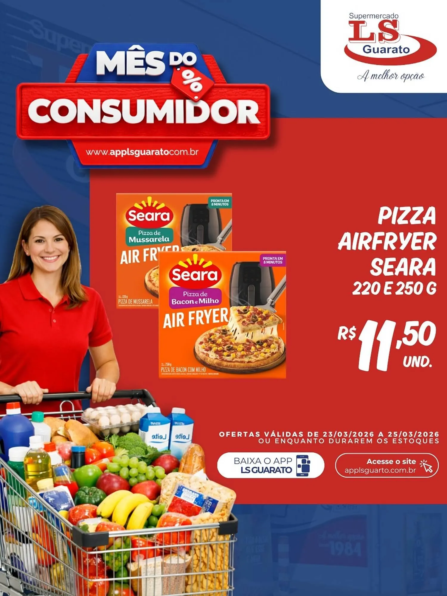Encarte de Catálogo Supermercado LS Guarato 23 de março até 25 de março 2026 - Pagina 2