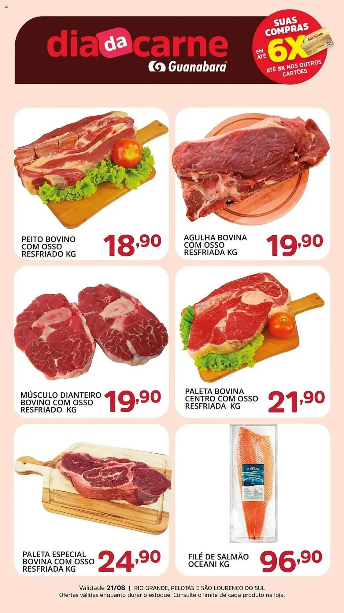 Encarte de Catálogo Supermercados Guanabara 21 de agosto até 21 de agosto 2025 - Pagina 1