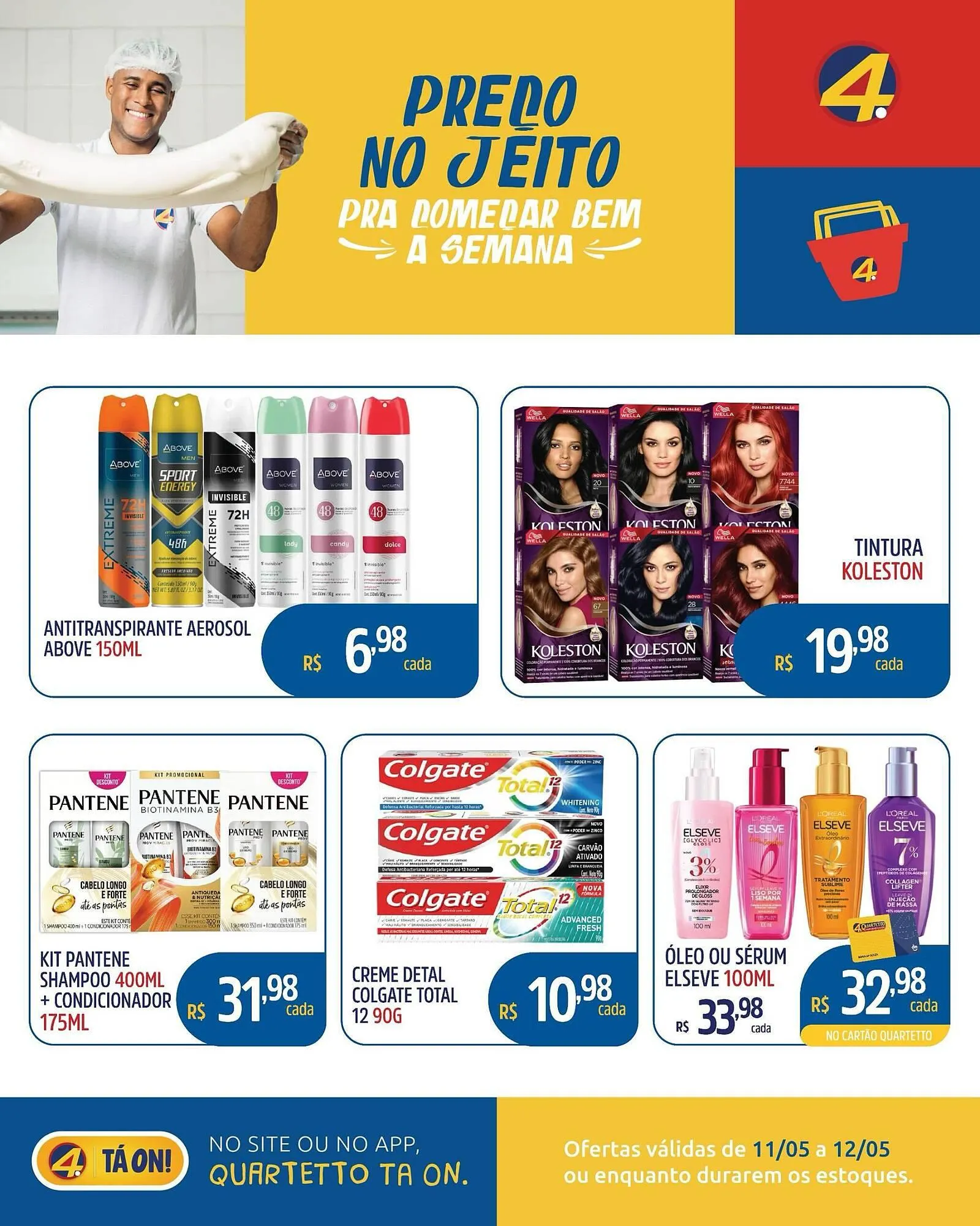Encarte de Catálogo Quartetto Supermercados 11 de maio até 12 de maio 2026 - Pagina 7