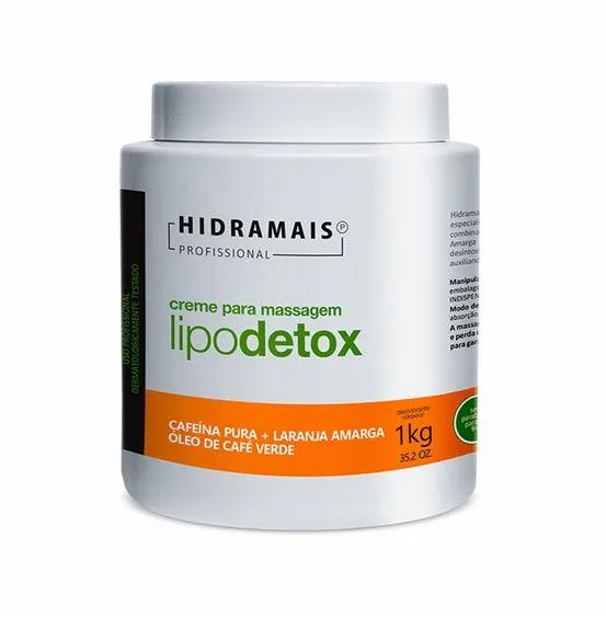 Creme Para Massagem Hidramais Lipodetox 1Kg