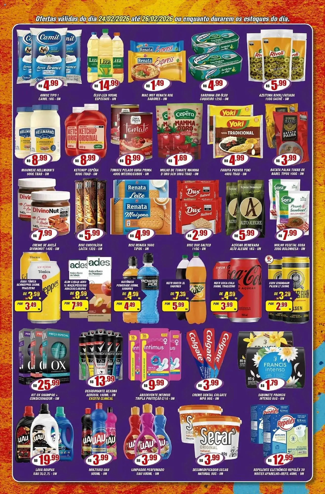 Encarte de Catálogo Violeta Supermercados 23 de fevereiro até 27 de fevereiro 2026 - Pagina 3