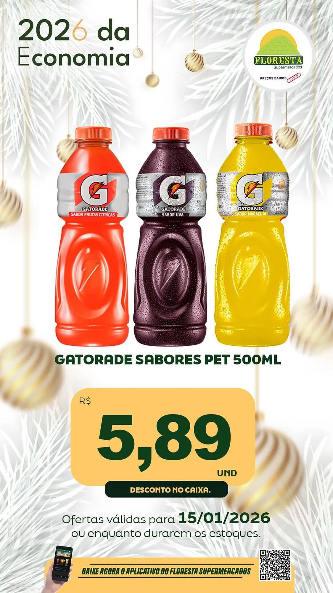 Encarte de Catálogo Floresta Supermercados 15 de janeiro até 17 de janeiro 2026 - Pagina 40