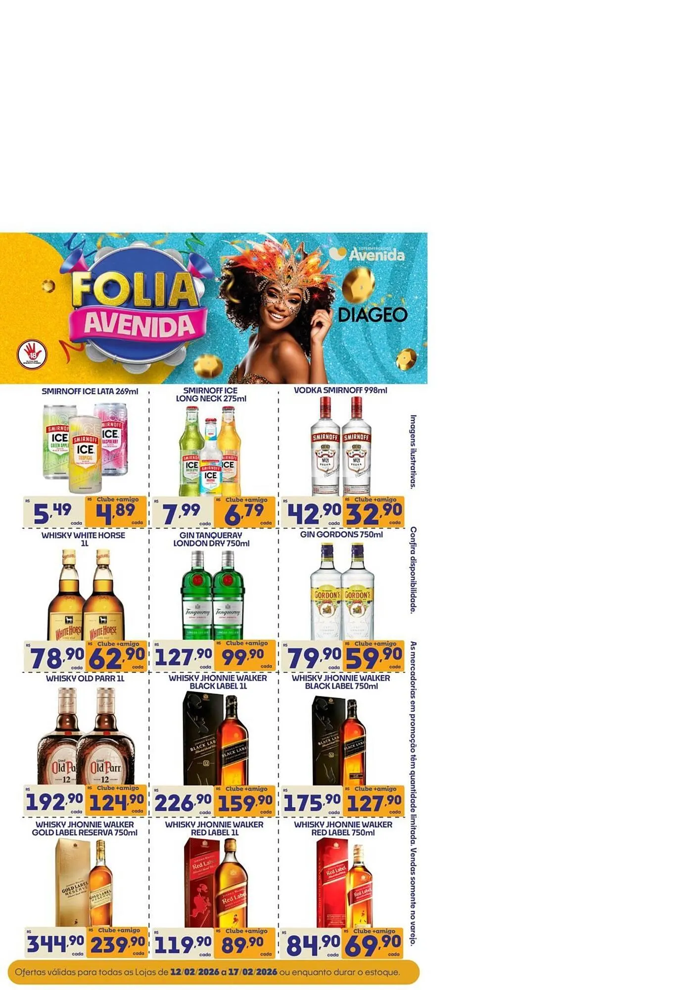 Encarte de Catálogo Supermercados Avenida 17 de fevereiro até 22 de fevereiro 2026 - Pagina 17