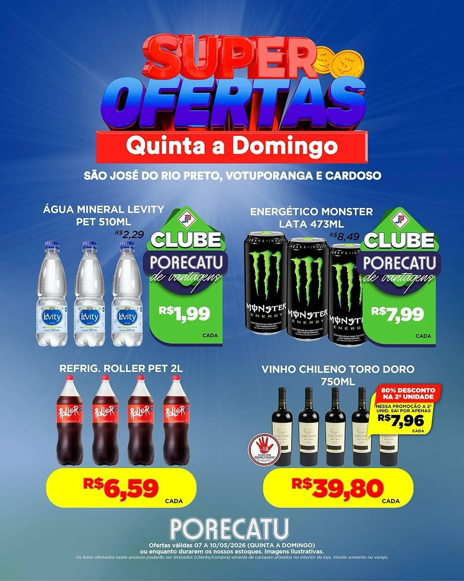 Encarte de Catálogo Supermercado Porecatu 7 de maio até 10 de maio 2026 - Pagina 15