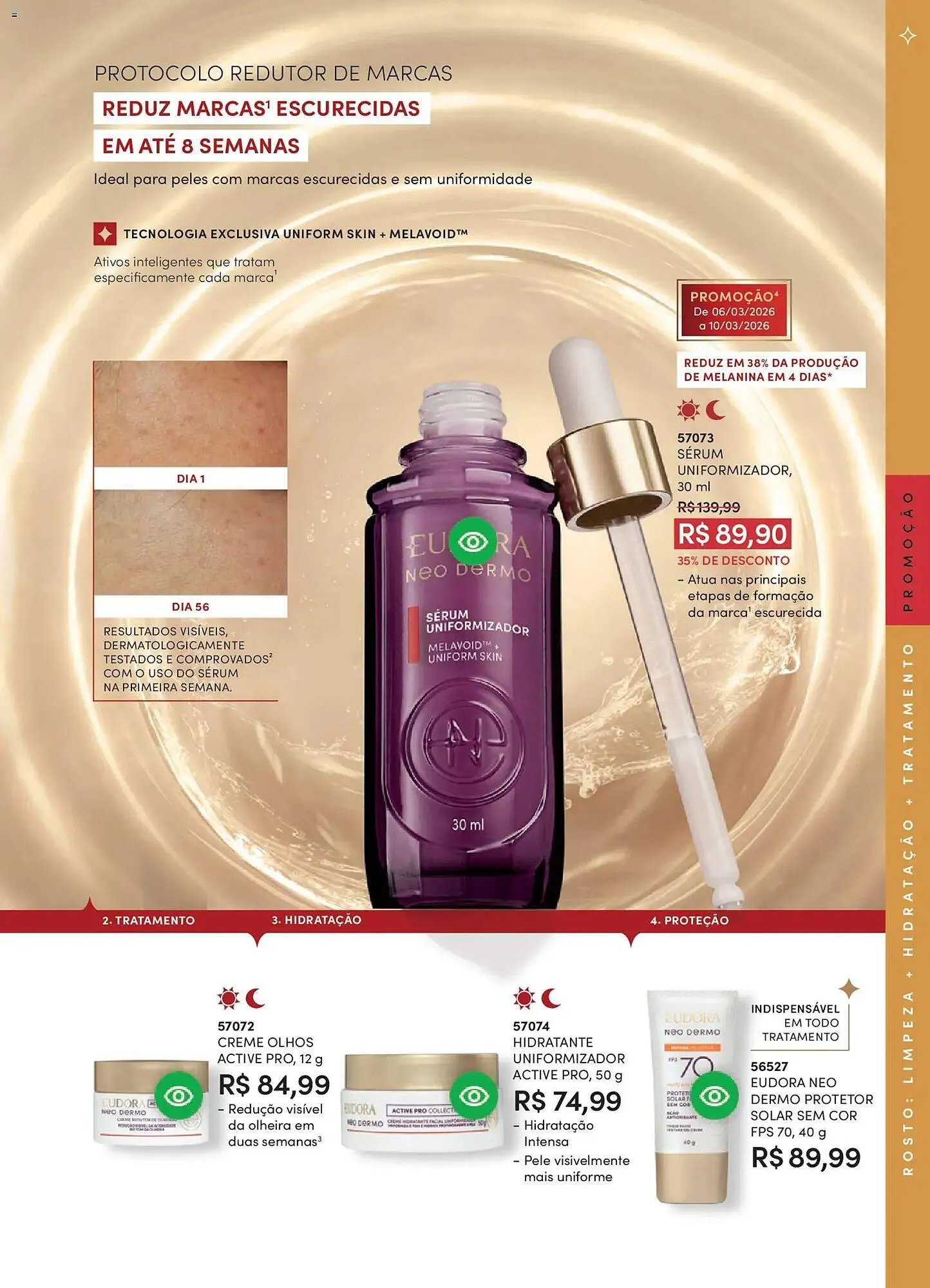 Encarte de Catálogo Eudora 19 de fevereiro até 19 de março 2026 - Pagina 79