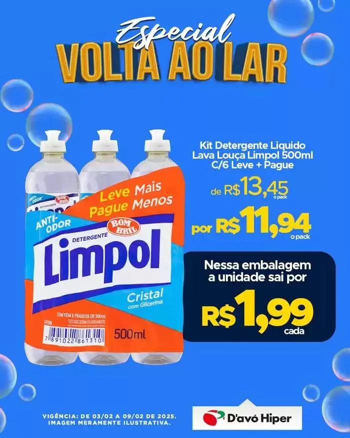 Encarte de Encarte D'avó Supermercado 4 de fevereiro até 9 de fevereiro 2025 - Pagina 6