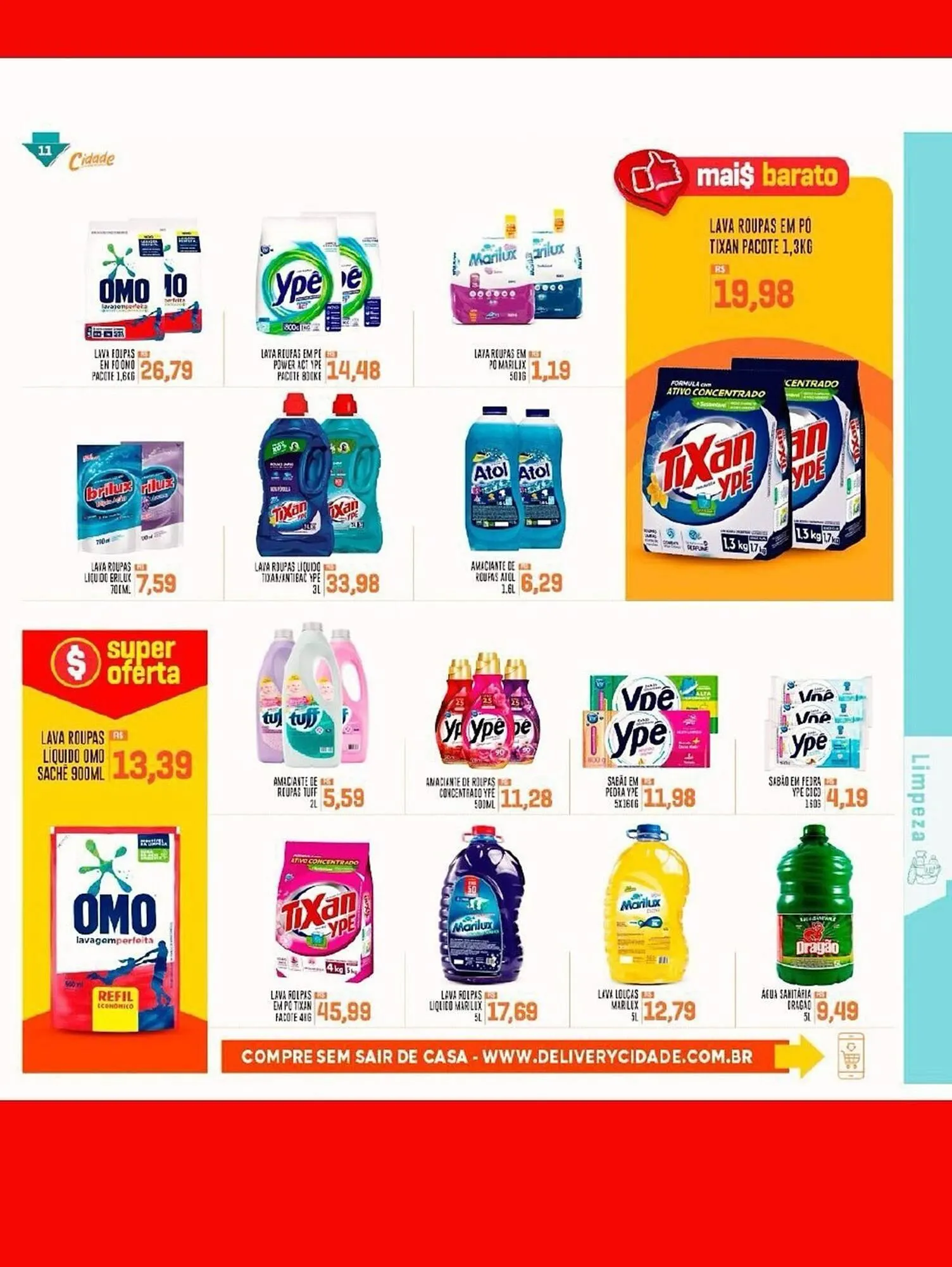 Encarte de Catálogo Cidade Supermercados 30 de junho até 6 de julho 2025 - Pagina 2