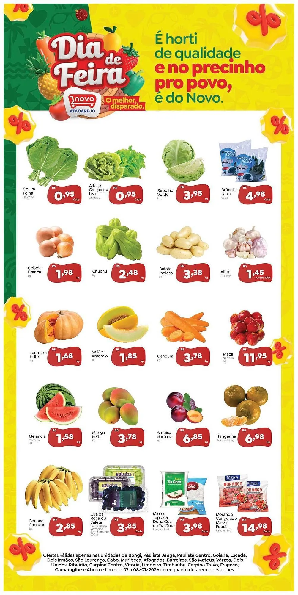 Encarte de Folheto Novo Atacarejo 7 de janeiro até 8 de janeiro 2026 - Pagina 1