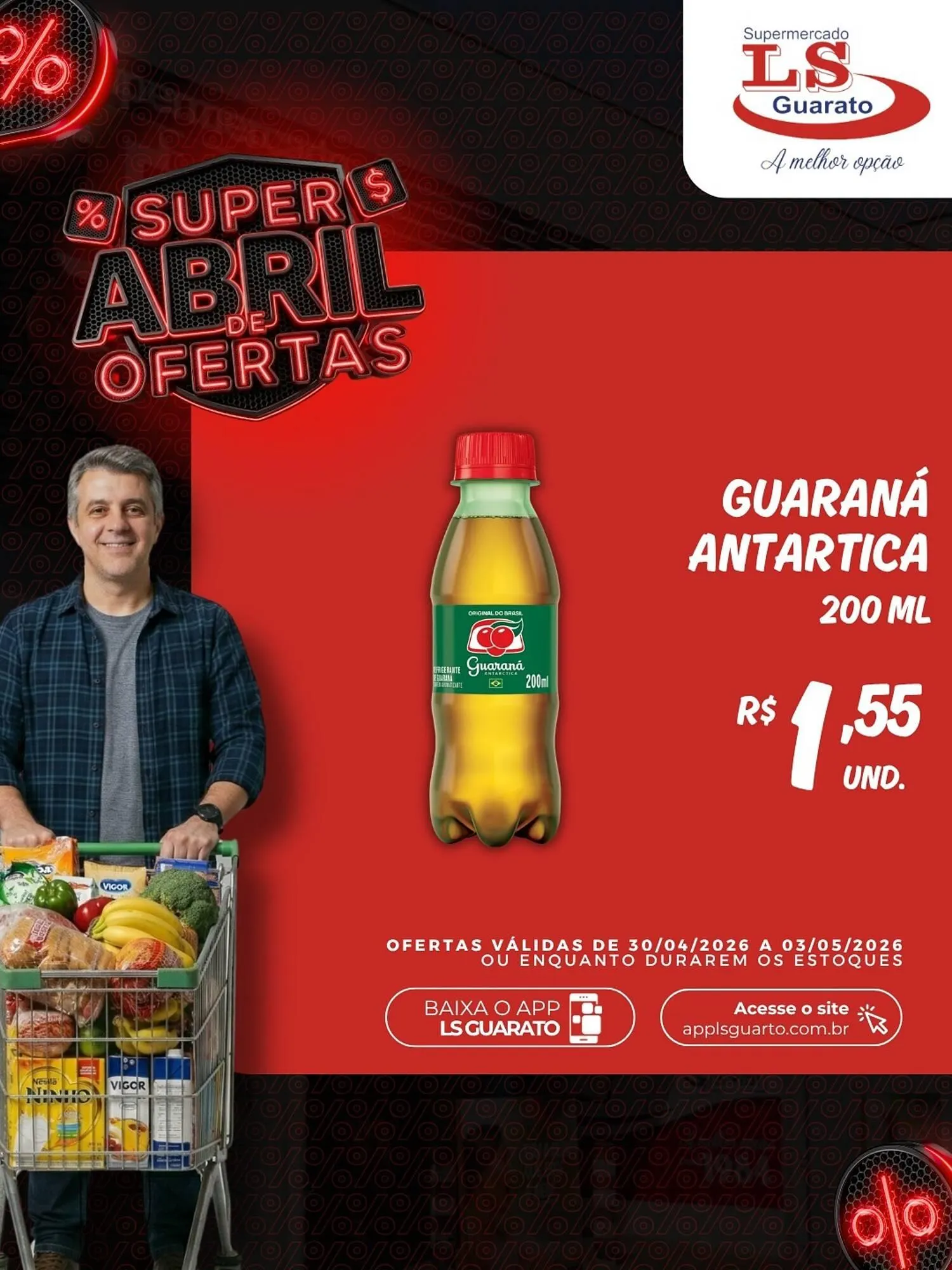 Encarte de Catálogo Supermercado LS Guarato 30 de abril até 3 de maio 2026 - Pagina 9