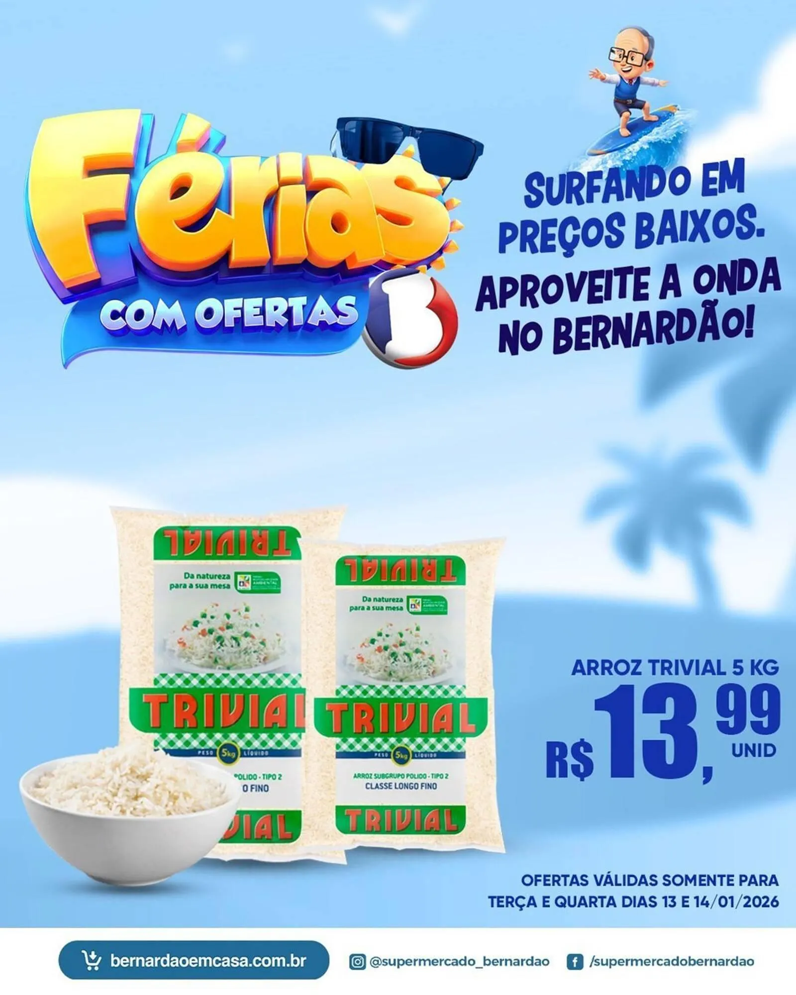 Encarte de Catálogo Supermercado Bernardão 13 de janeiro até 14 de janeiro 2026 - Pagina 5