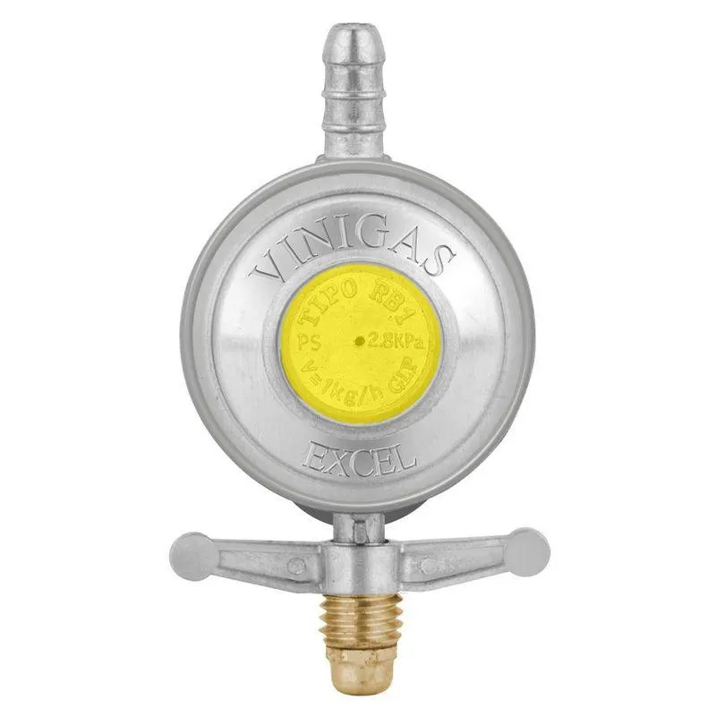 Regulador de Gás com Registro Excel 2Kg Vinigás