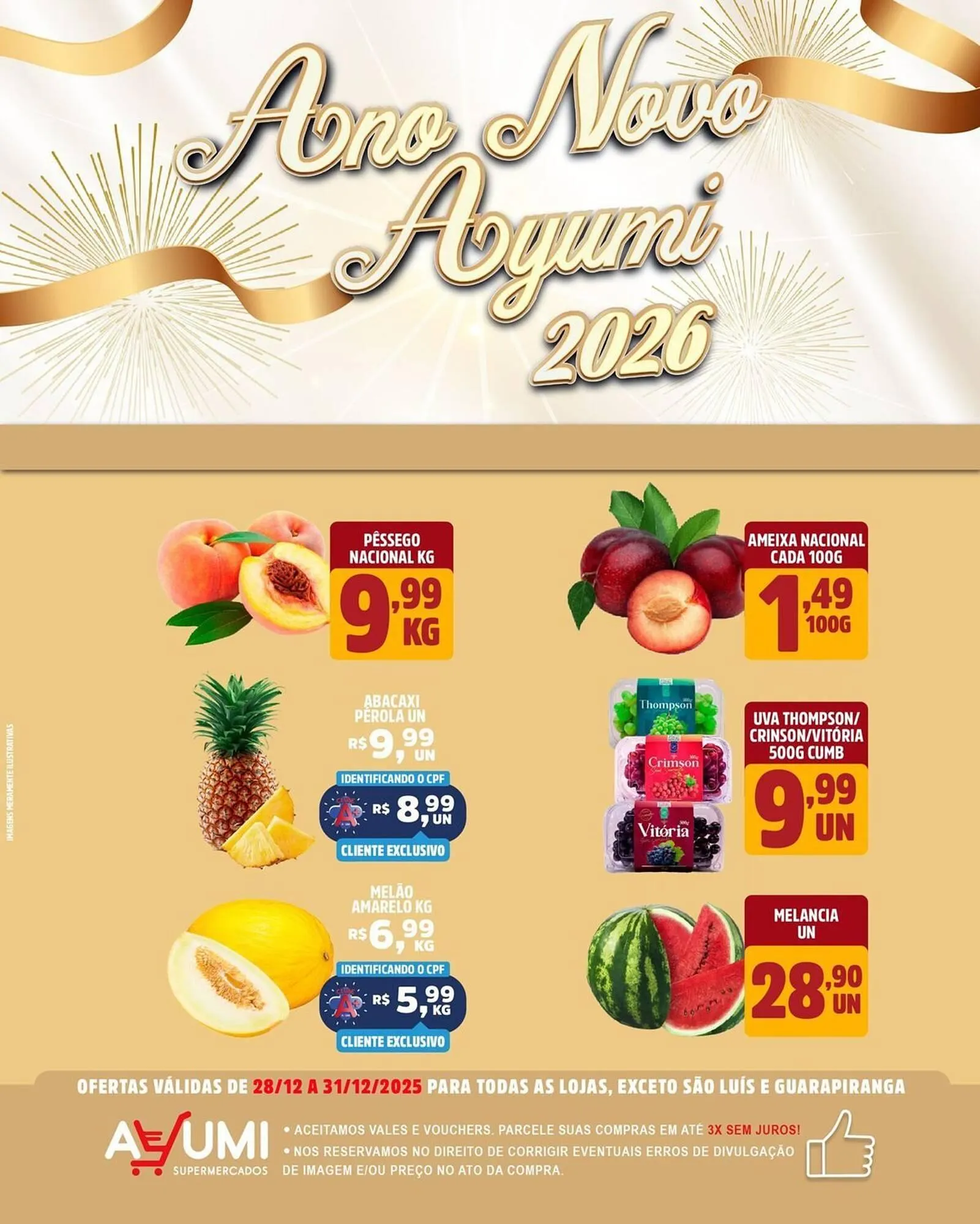 Encarte de Folheto Ayumi Supermercados 29 de dezembro até 31 de dezembro 2025 - Pagina 6